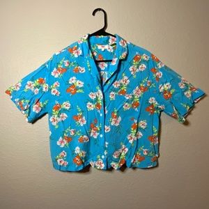 Levi’s Floral Button Up